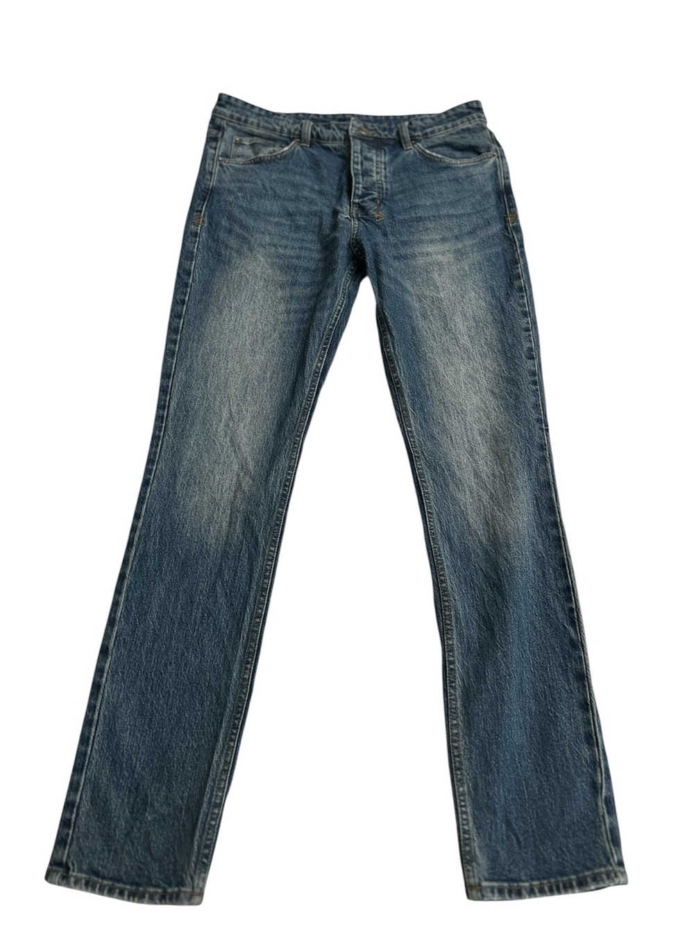Ksubi Chitch Chronicle Jeans Size 34x32 Blue Slim Fit Denim MPF22DJ006